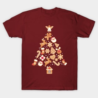 Cookies Christmas tree T-Shirt